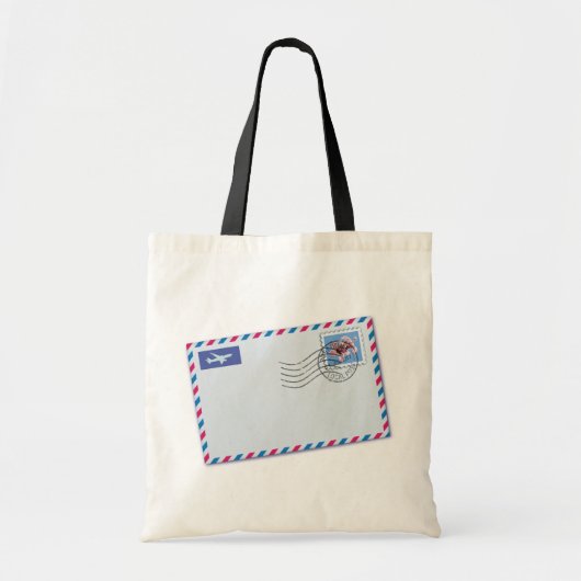 Airmail Envelope Canvas tas (Voorkant)