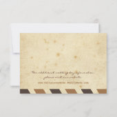 Airmail Love Letter Weddenrenkaart RSVP Kaartje (Achterkant)