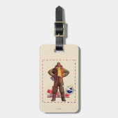 Airmail Pilot Bagagelabel (Voorkant verticaal)