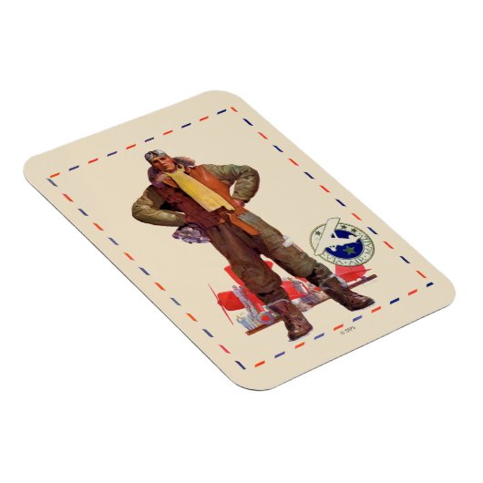 Airmail Pilot Magneet (Rechterzijde)