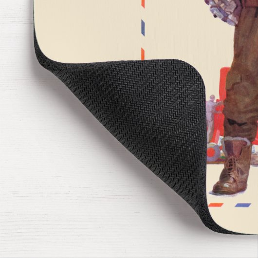 Airmail Pilot Muismat (Hoek)