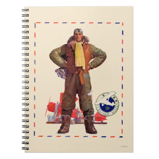 Airmail Pilot Notitieboek (Voorkant)