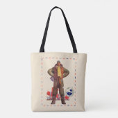 Airmail Pilot Tote Bag (Achterkant)