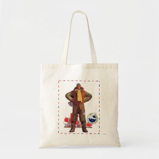Airmail Pilot Tote Bag