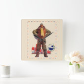 Airmail Pilot Vierkante Klok (Huis)