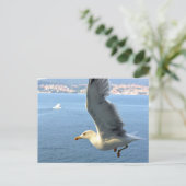 Airmail Seagull Briefkaart (Staand voorkant)