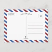 Airmail Wat Een Jaar Overzicht 12 Foto Collage Feestdagenkaart (Achterkant)