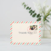  Airmail Weddenschap Briefkaart (Staand voorkant)