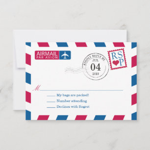 Airmail   Weddenschap RSVP