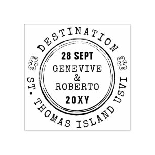 Airmailstijl bestemmingweddenschap  paspoort rubberstempel