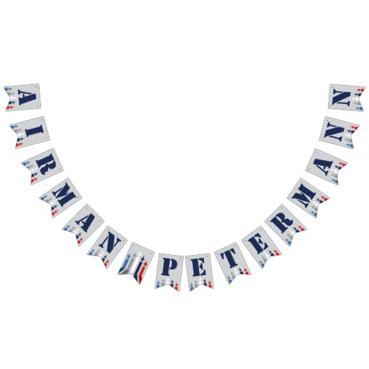 Airman Naam Banner Luchtmacht Militair Gevechtsvli (Alle)