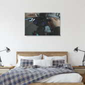 Airman past de eyespan aan canvas afdruk (Insitu (Slaapkamer))