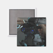 Airman past de eyespan aan magneet (Voorkant / Achterkant)