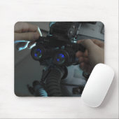 Airman past de eyespan aan muismat (Met muis)