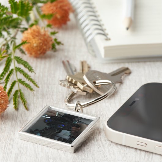 Airman past de eyespan aan sleutelhanger (Zijkant)