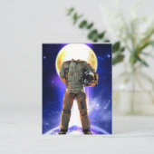 Airman Style Poster Card Briefkaart (Staand voorkant)