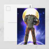 Airman Style Poster Card Briefkaart (Voorkant / Achterkant)