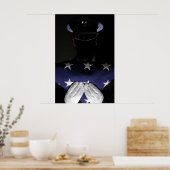 Airman toegewezen aan Base Honor Guard Poster (Keuken)