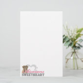 Airmans Lieverd Briefpapier (Staand voorkant)