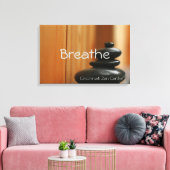 airn Meditation Stones Canvas Afdruk (Insitu (Woonkamer))