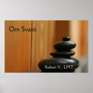 airn Meditation Stones Poster