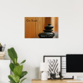 airn Meditation Stones Poster (Thuiskantoor)