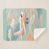 Airplane AI art  Sherpa Deken (Voorkant (horizontaal))