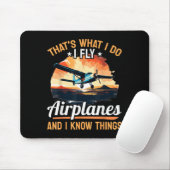 Airplane Aircraft Lot - That's What I Do I Fly Air Muismat (Met muis)