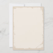 Airplane Birthday Invitation Boy Kaart (Achterkant)