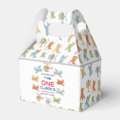 Airplane Boy 1st Birthday | Fun Sky Theme Party Bedankdoosjes (Voorkant Zijde)