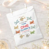 Airplane Boy 1st Birthday | Fun Sky Theme Party Bedankzakje (Geknipt)