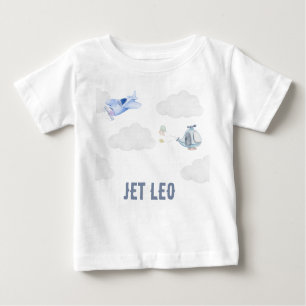 Airplane Boy Personalized T-Shirt for Kind