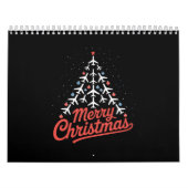 Airplane Christmas Tree Pilot Kalender (Hoes)