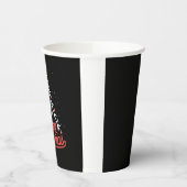 Airplane Christmas Tree Pilot Papieren Bekers (Links)