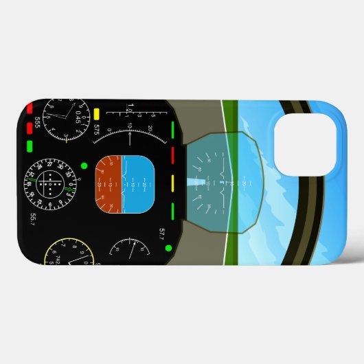 AirPlane Cockpit iPad Case (Achterkant (horizontaal))