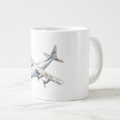 Airplane Grote Koffiekop (Voorkant rechts)