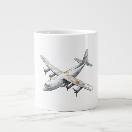 Airplane Grote Koffiekop (Voorkant)