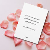 Airplane Heart I love My Pilot Valentine's Day Feestdagenkaart