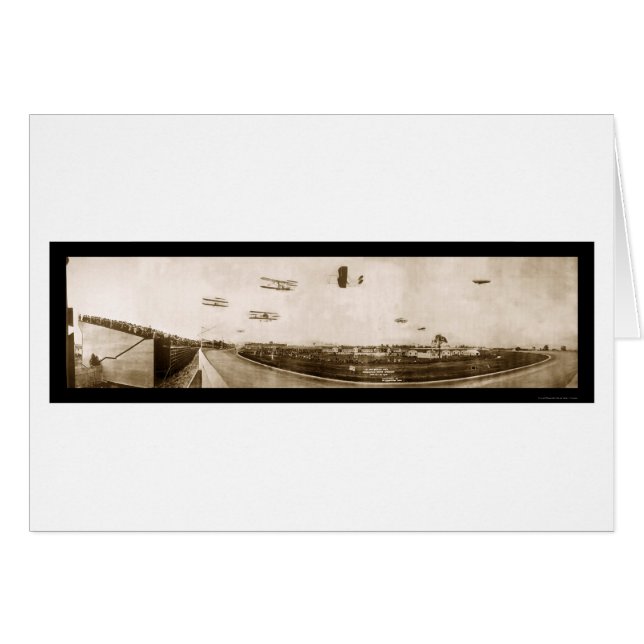 Airplane Indianapolis Photo 1910 (Voorkant Horizontaal)