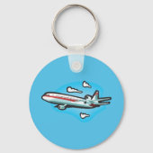 Airplane  Keychain (Achterkant)