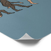 Airplane Mechanic Evolution Engineer Poster (Hoek)