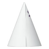 Airplane Oh My Time Flies Travel First Birthday  Feesthoedjes (Achterkant)