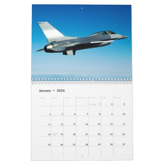 Airplane Photos Jet Fighters Aviation Pilot Fun Kalender (Jan 2026)