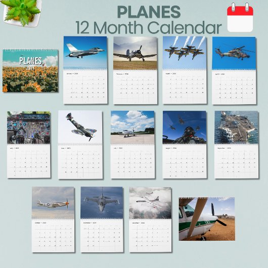 Airplane Photos Jet Fighters Aviation Pilot Fun Kalender