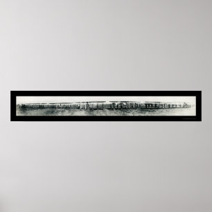 Airplane Pilots WWI Photo 1913 Poster