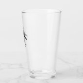 Airplane Pint Glass Glas (Links)