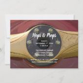 Airplane Propeller Hops and Props Hangar Party Kaart (Voorkant)