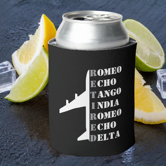 Airplane Retired Nato Phonetic Alphabet Aviation Blikjeskoeler