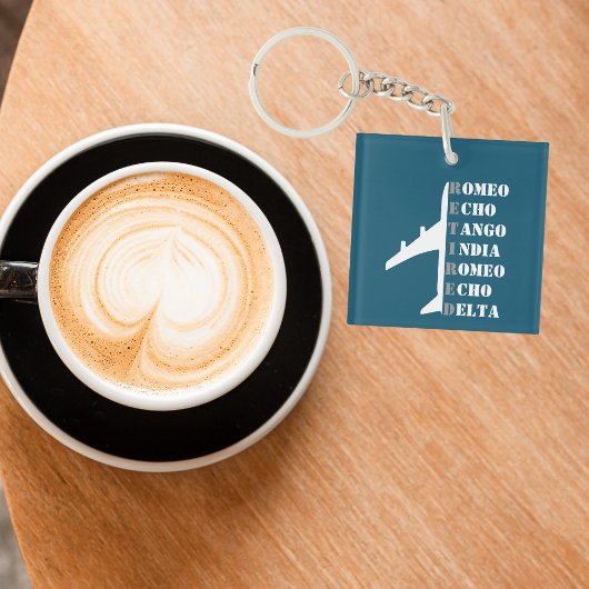 Airplane Retired Nato Phonetic Alphabet Aviation Sleutelhanger