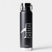 Airplane Retired Nato Phonetic Alphabet Aviation Waterfles (Voorkant)